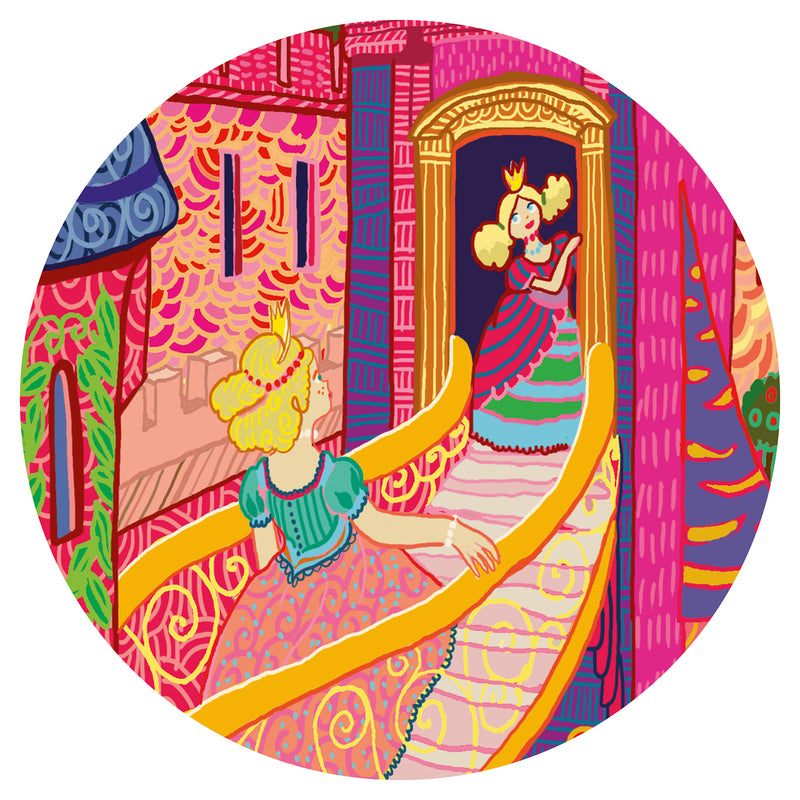 The Fairy Castle 54 piece Silhouette Puzzle