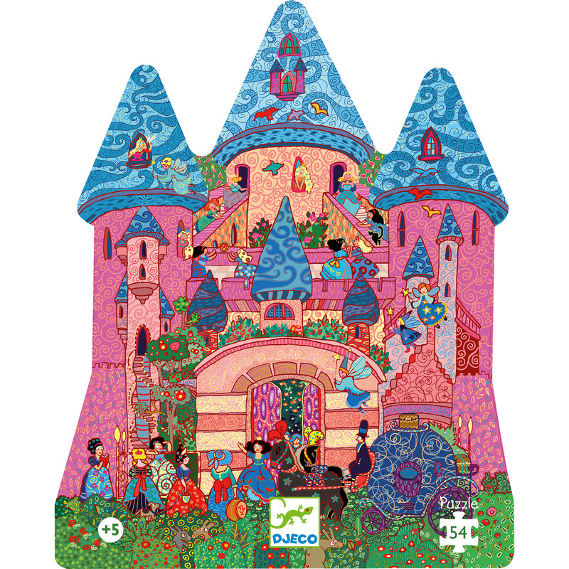 The Fairy Castle 54 piece Silhouette Puzzle