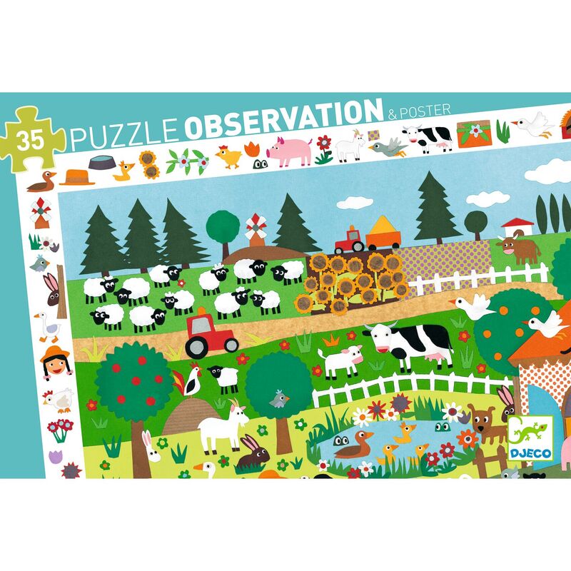 The Farm 35 piece Observation Puzzle