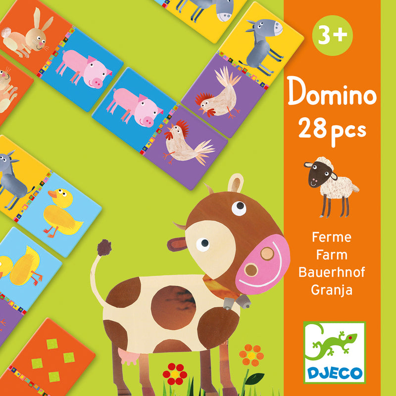 30 piece Farm Domino Game