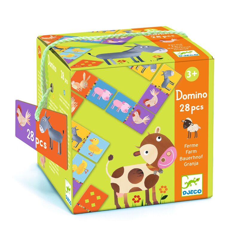 30 piece Farm Domino Game