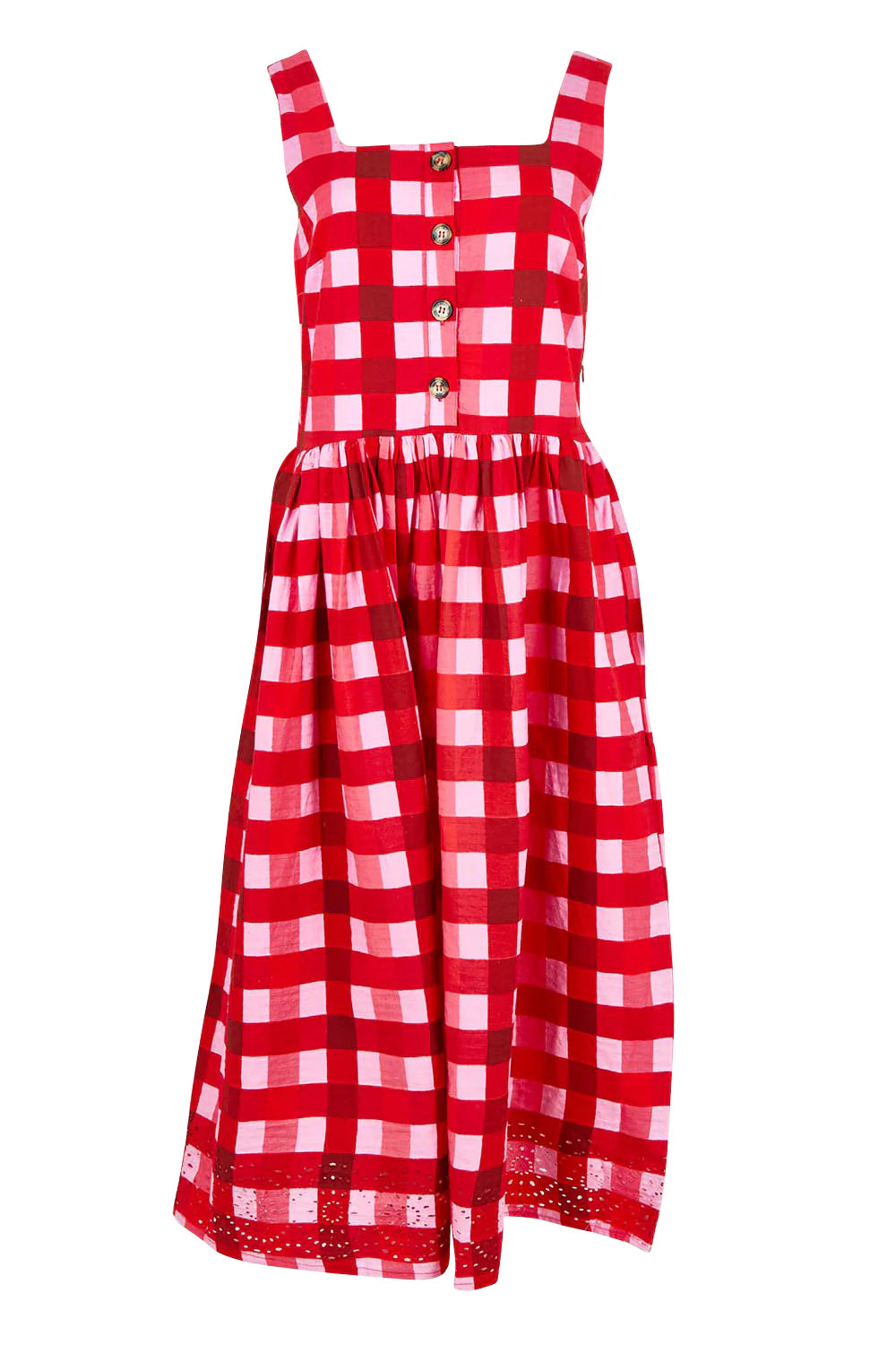 Edin Dress - Poppy Check