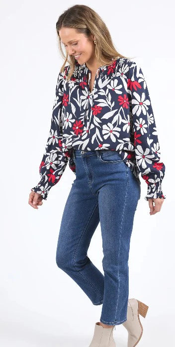 Indie Floral Blouse