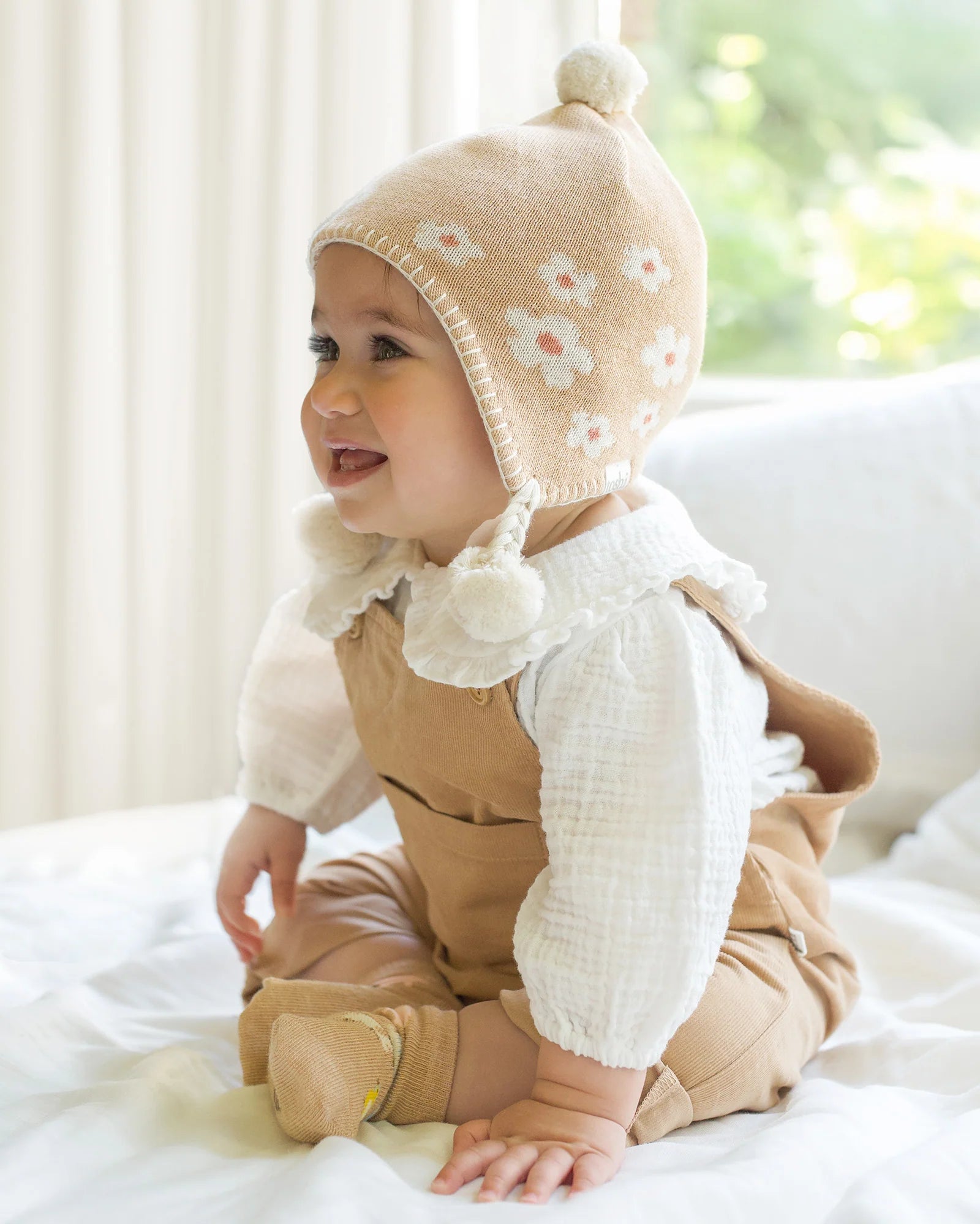 Organic Earmuff Mystical Beanie - Jasmine