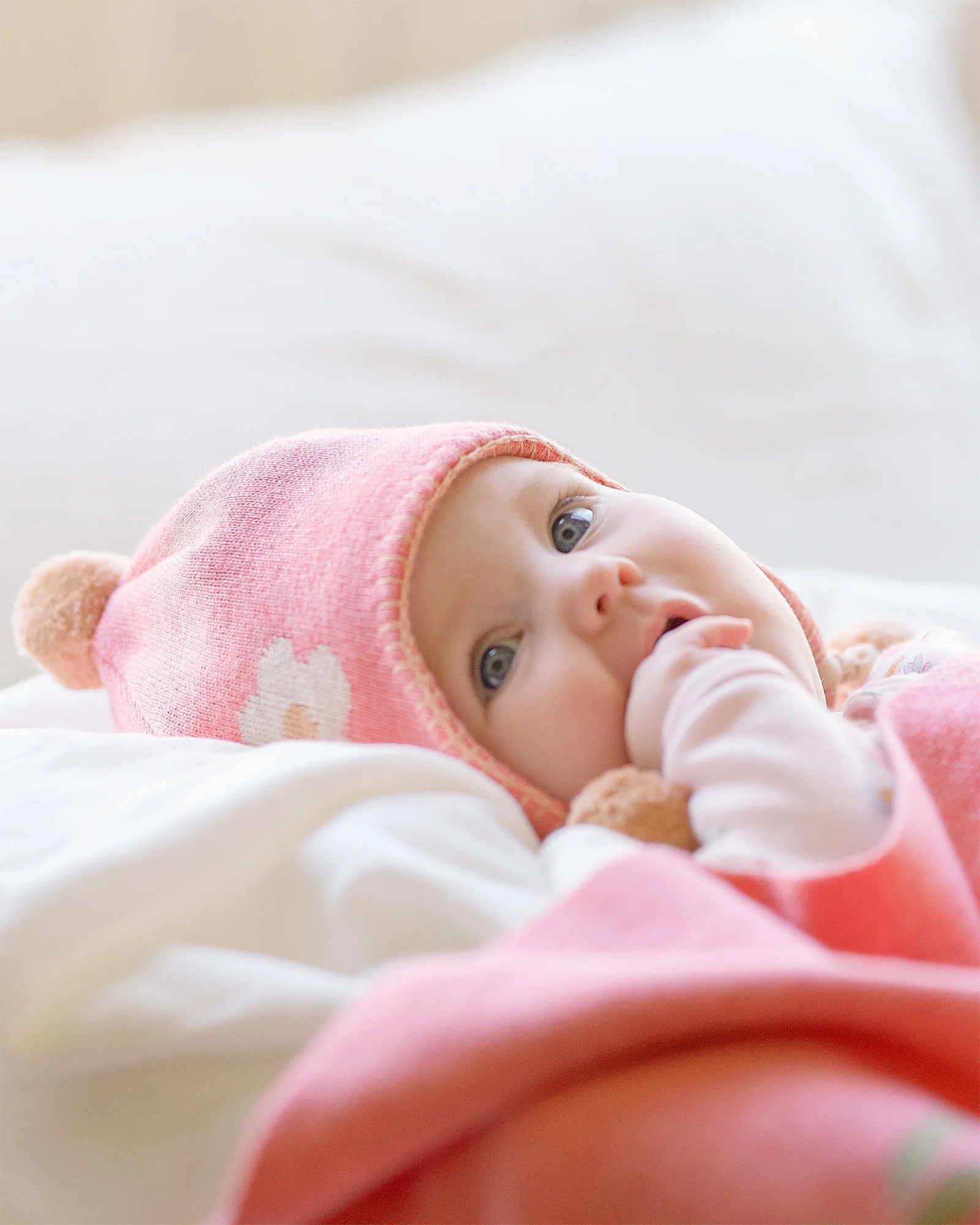 Organic Earmuff Mystical Beanie - Rosie Posie
