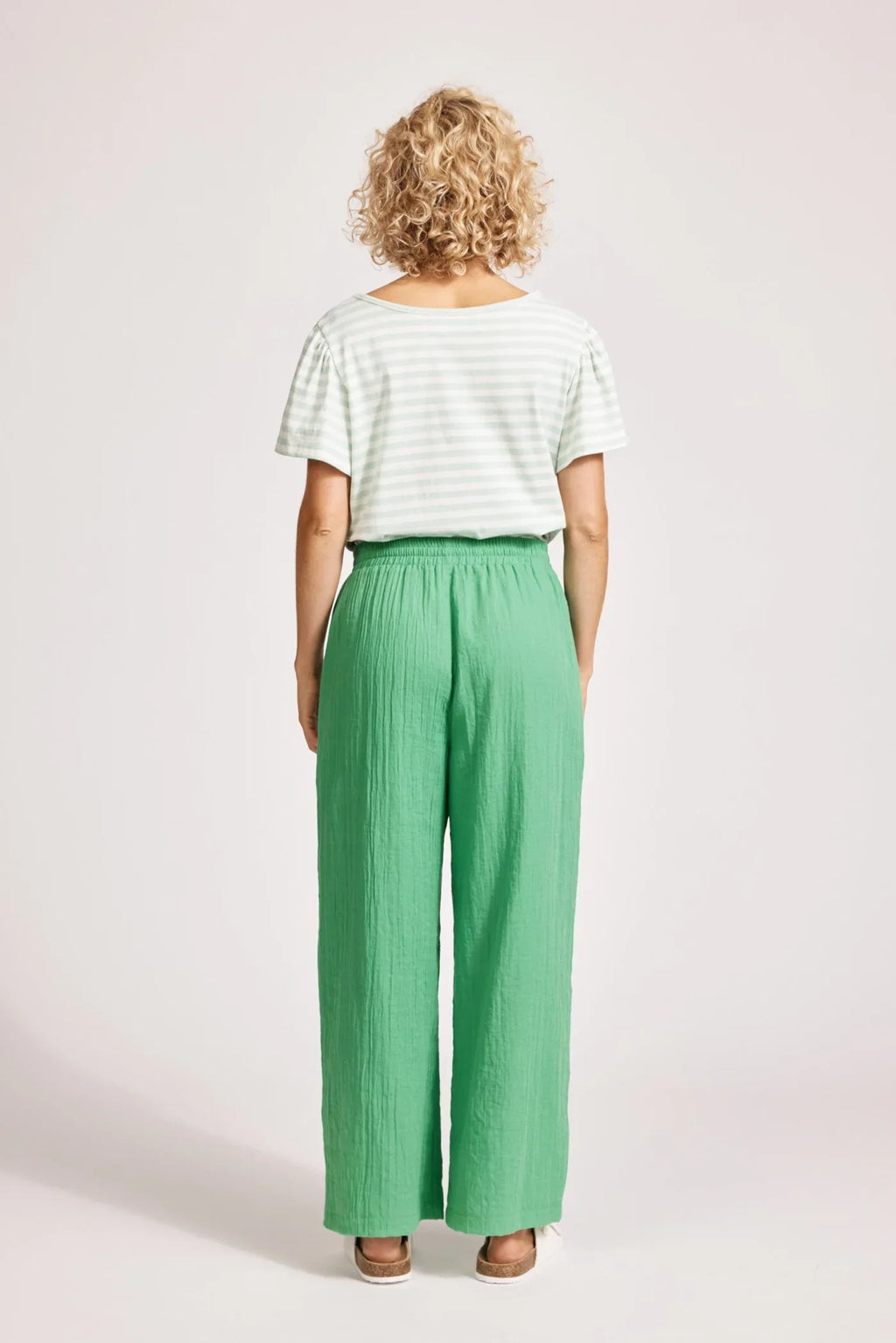 Orsula Crop Pant | Jade