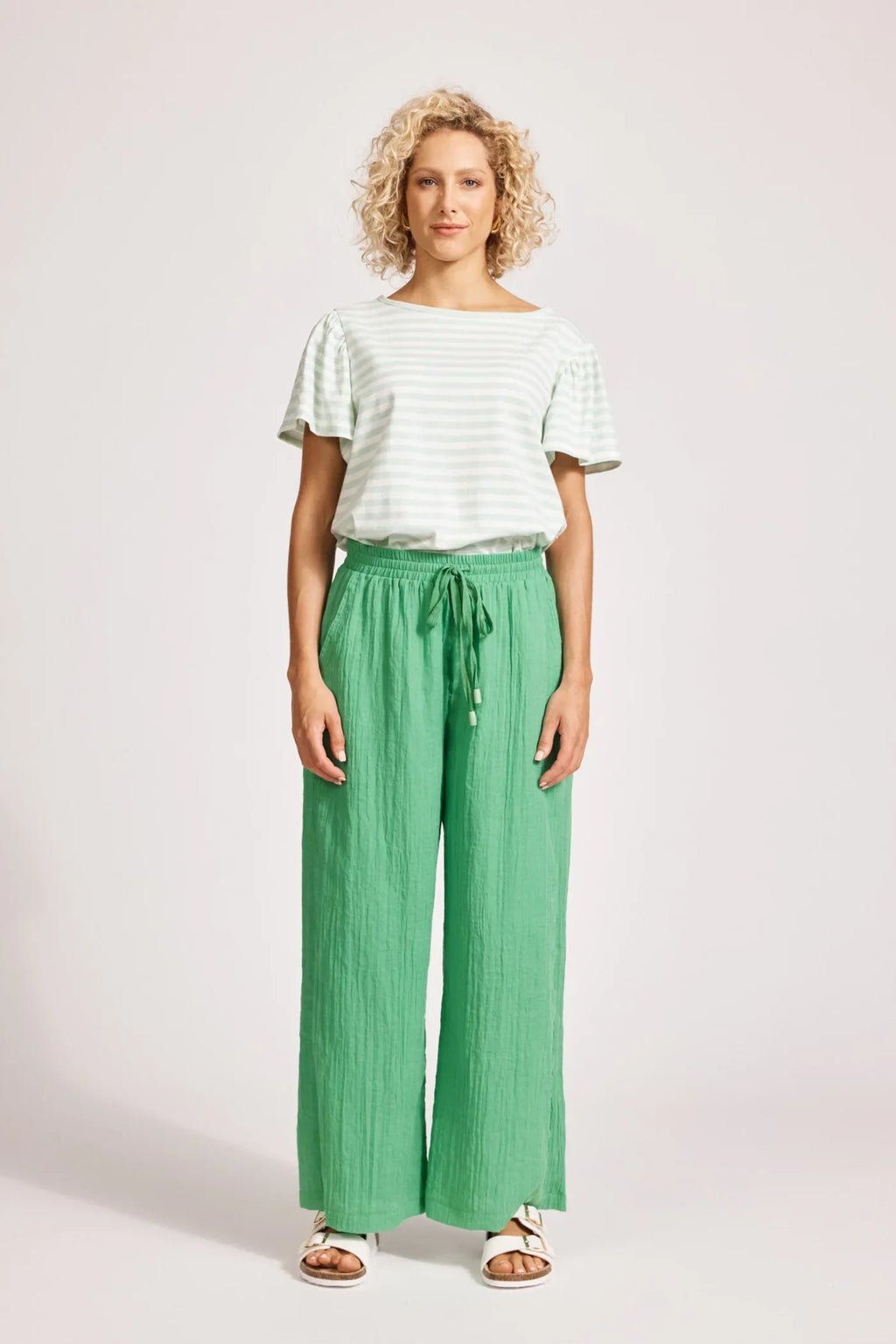 Orsula Crop Pant | Jade