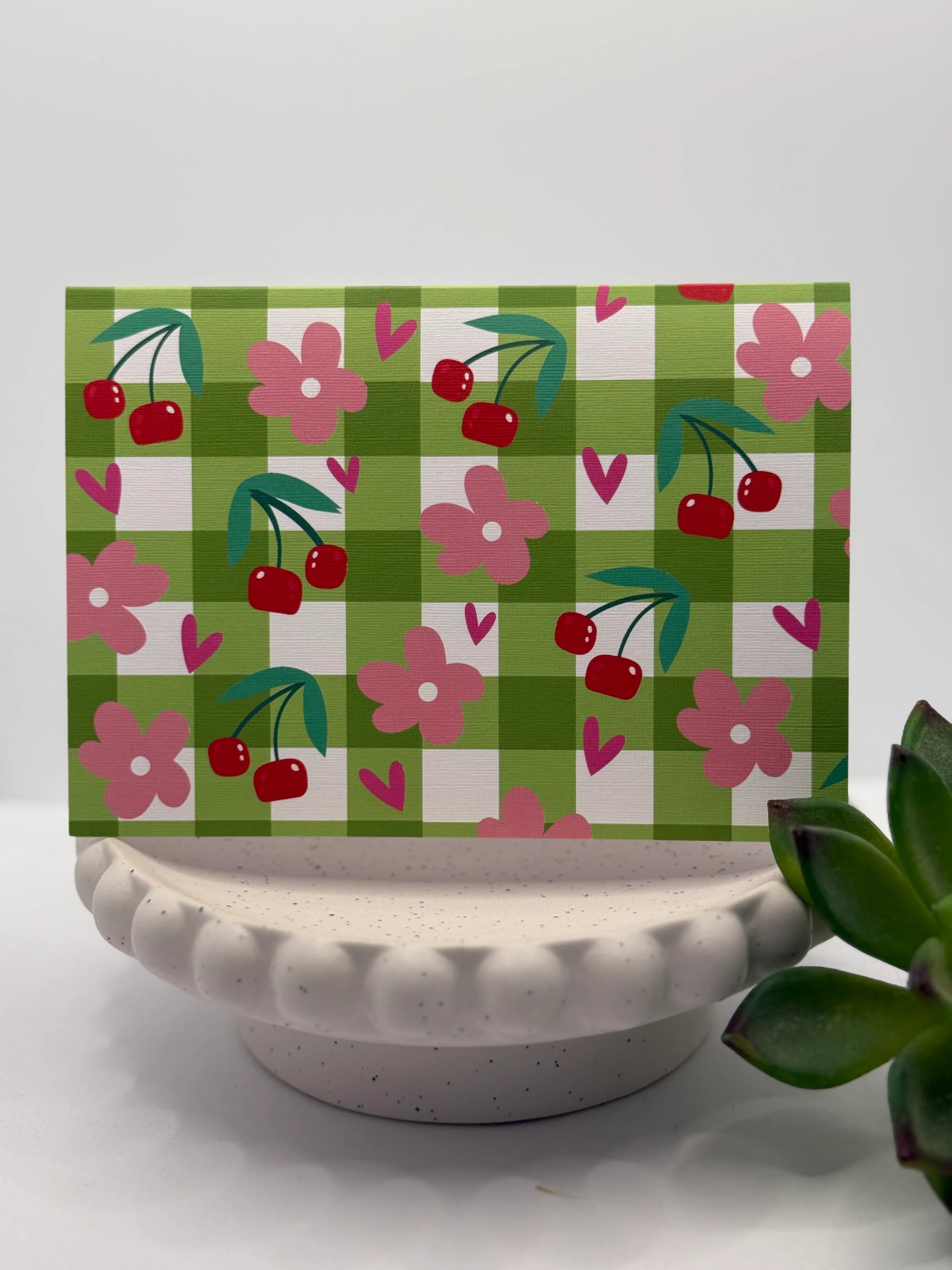 Heartfelt Cherry Bloom Card