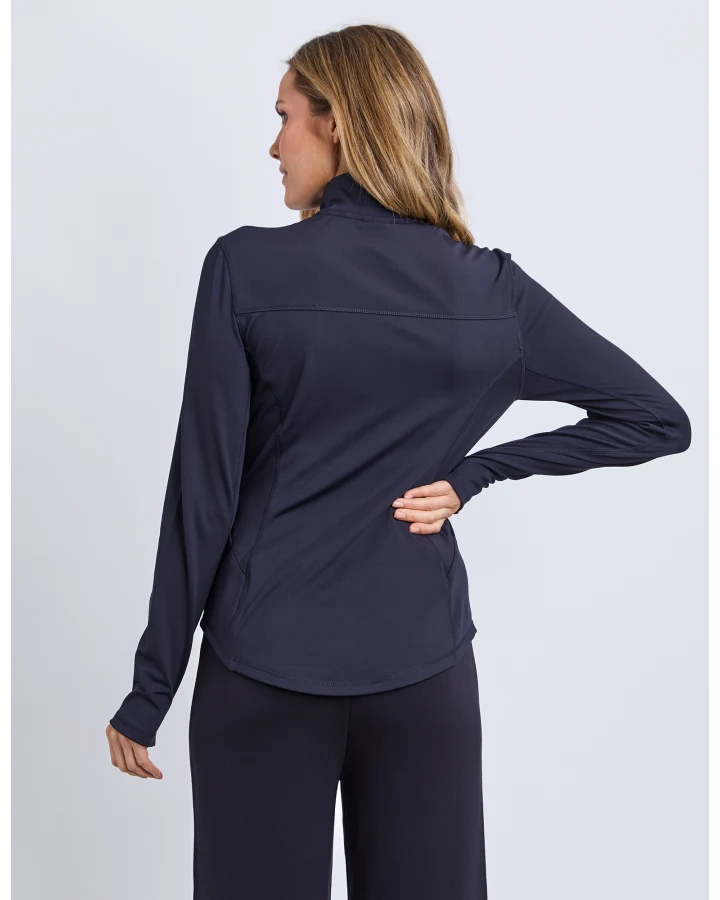 Freedom Zip Through Jacket - Midnight