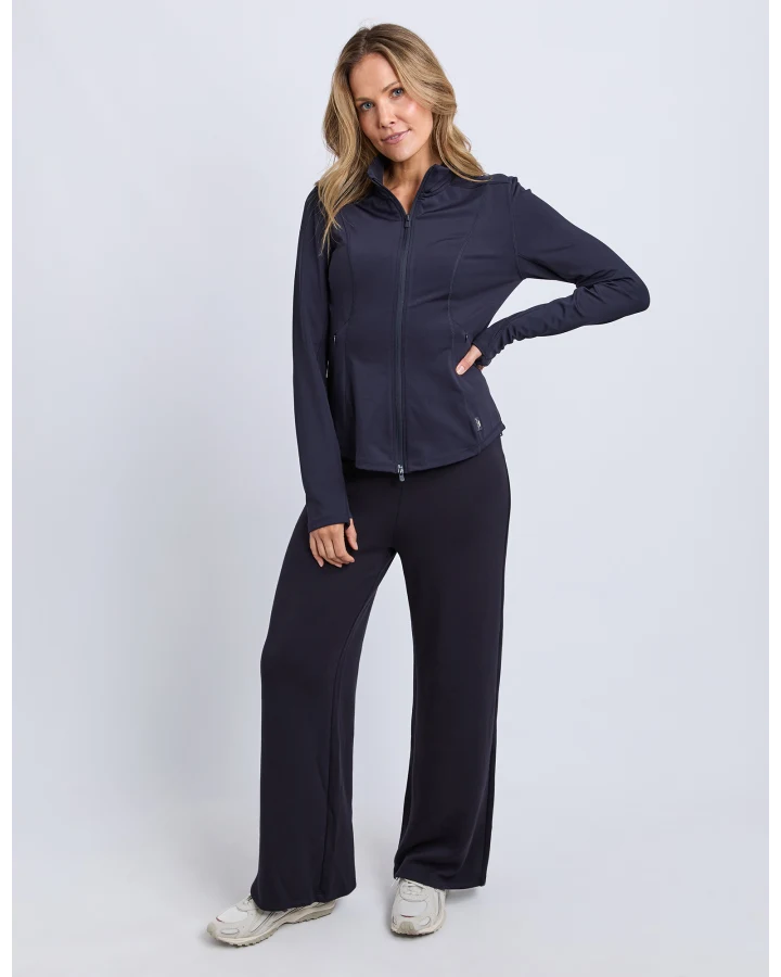 Freedom Zip Through Jacket - Midnight