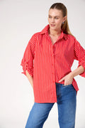 Fairbanks Stripe Shirt - Red