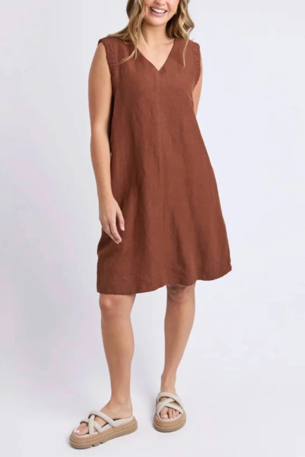 Bermuda Dress | Chocolate