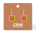 CAMI : Gem Green/Hot Pink