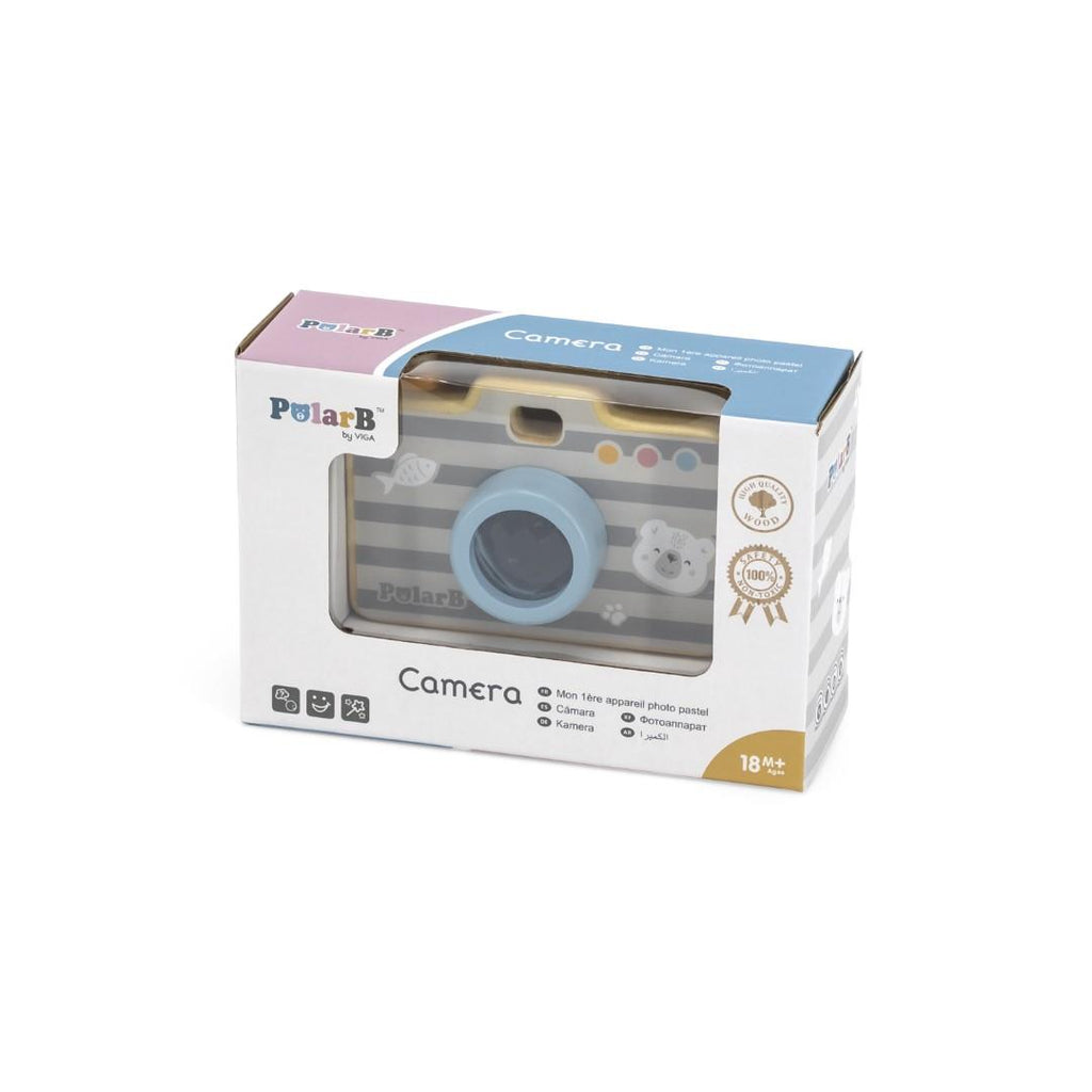 Wooden Play Camera