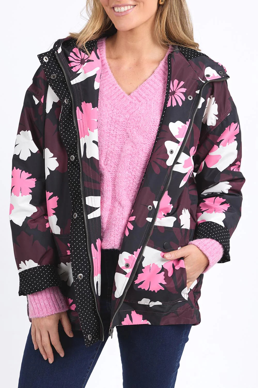 Hadley Floral Raincoat