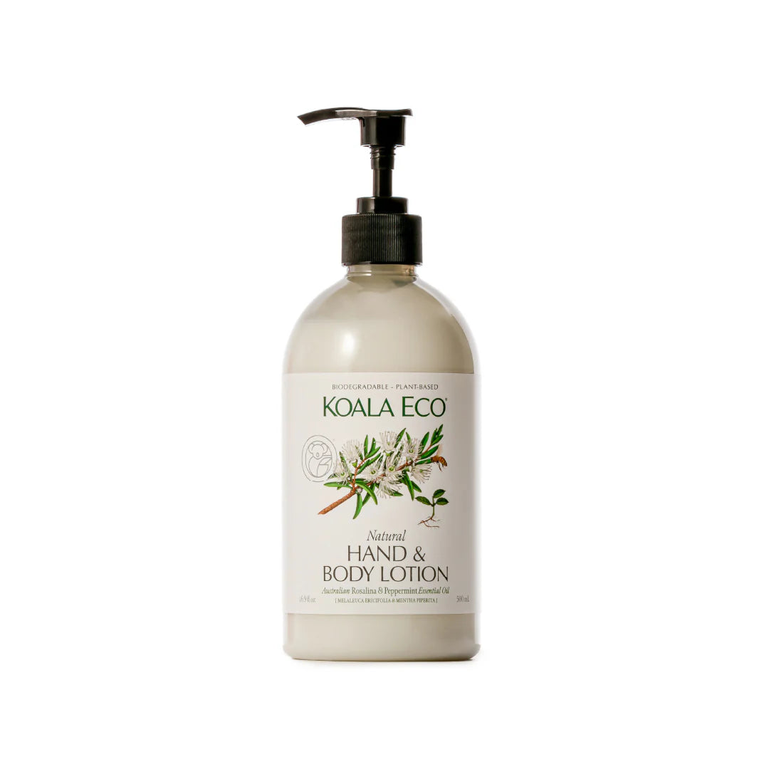 Hand & Body Lotion | Rosalina, Peppermint Essential Oil