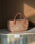 Suede Handle Harvest Basket - Large | Robert Gordon
