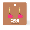 CAMI : Heart Hot Pink