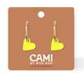 CAMI : Heart Neon Yellow
