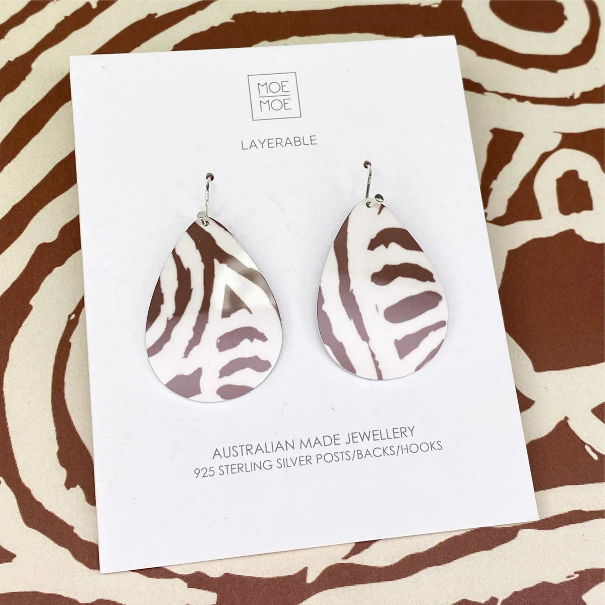 Moe Moe: Murdie Earth Desert Iconic Tear Drop