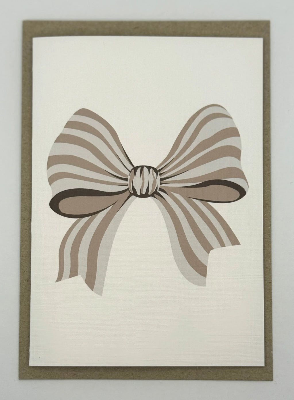 Elegant Bow Card