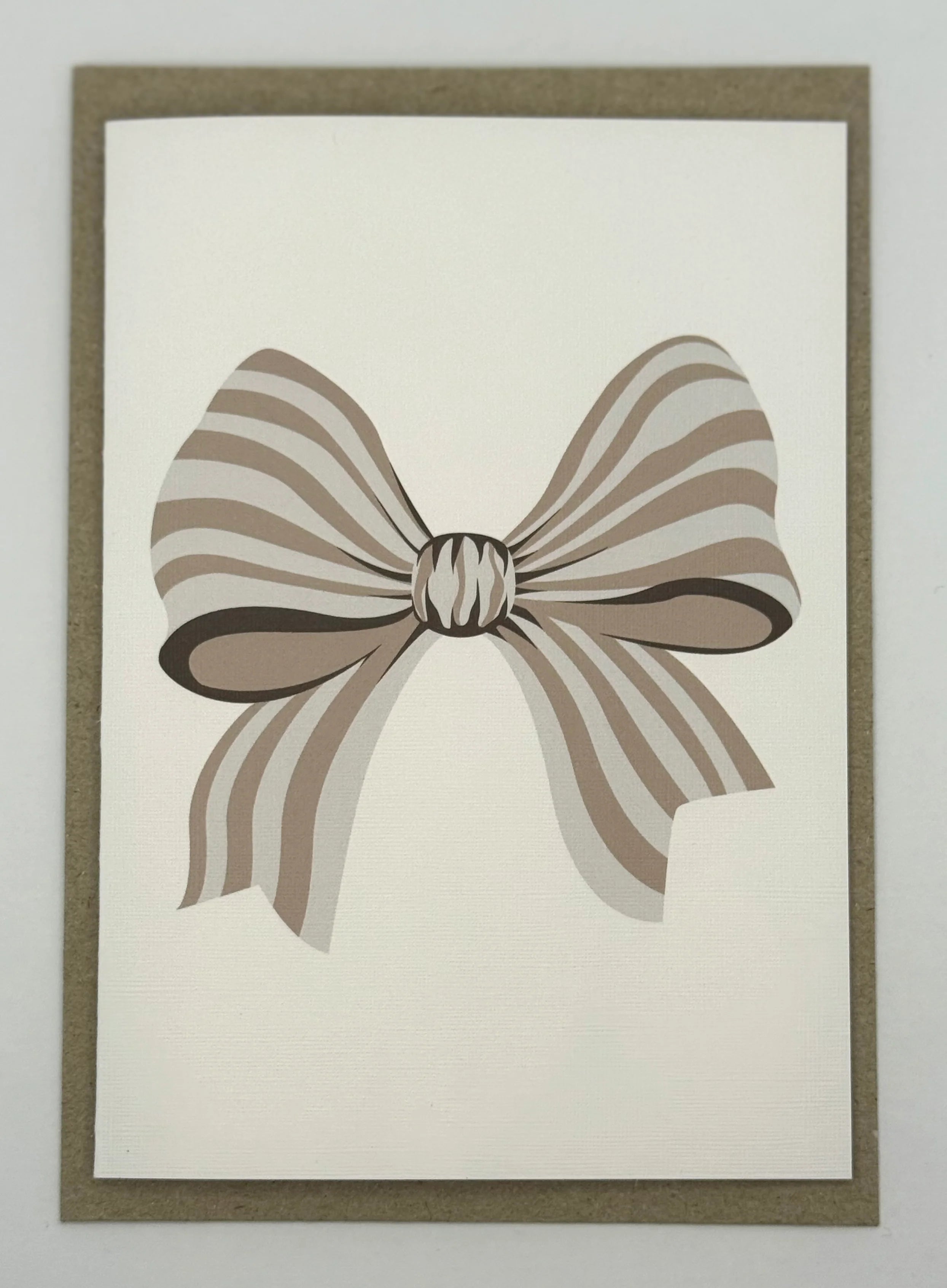 Elegant Bow Card