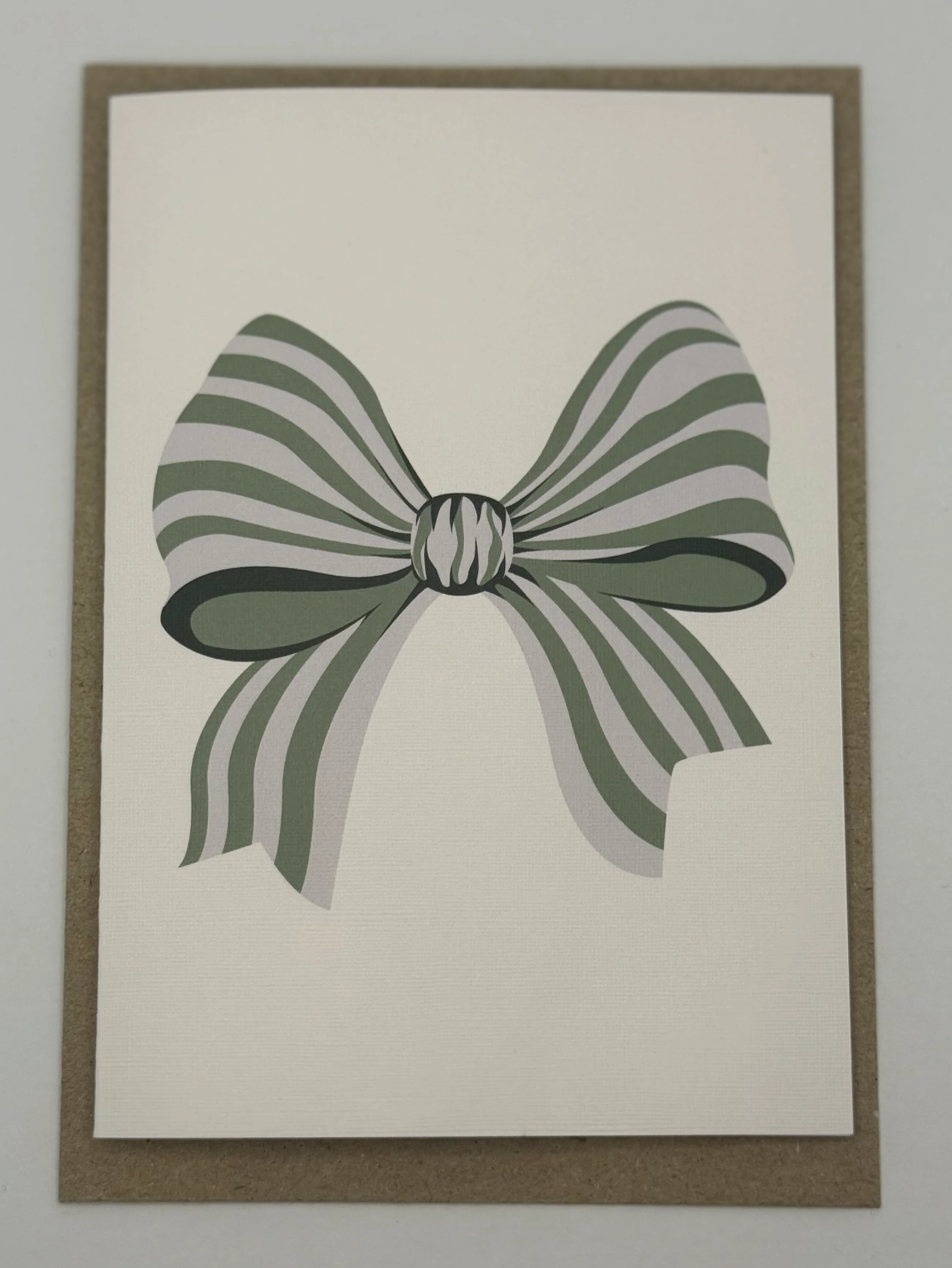 Elegant Bow Card