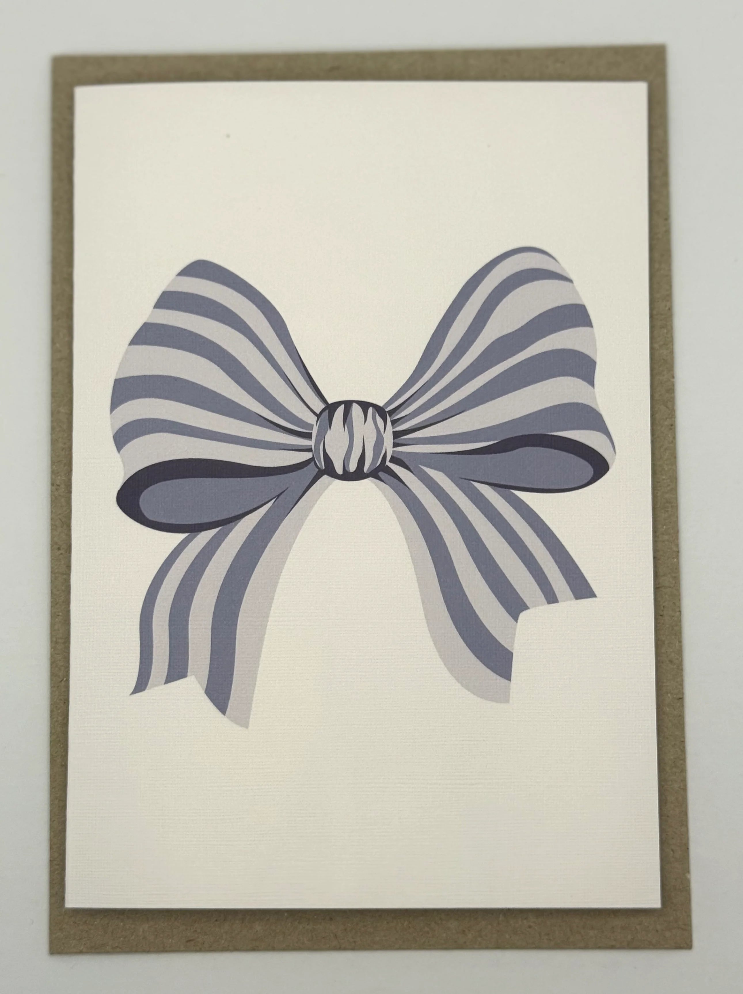 Elegant Bow Card
