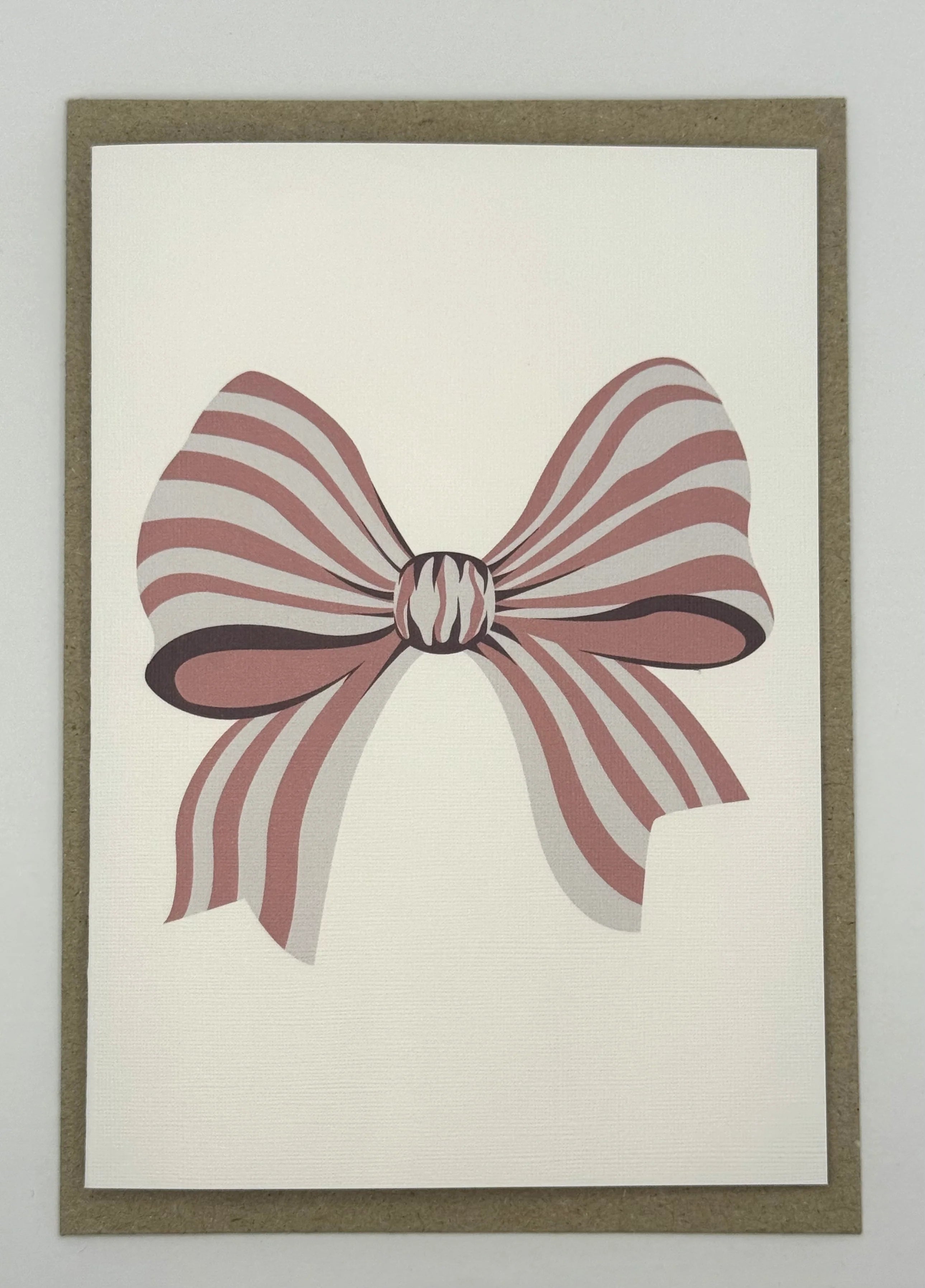 Elegant Bow Card
