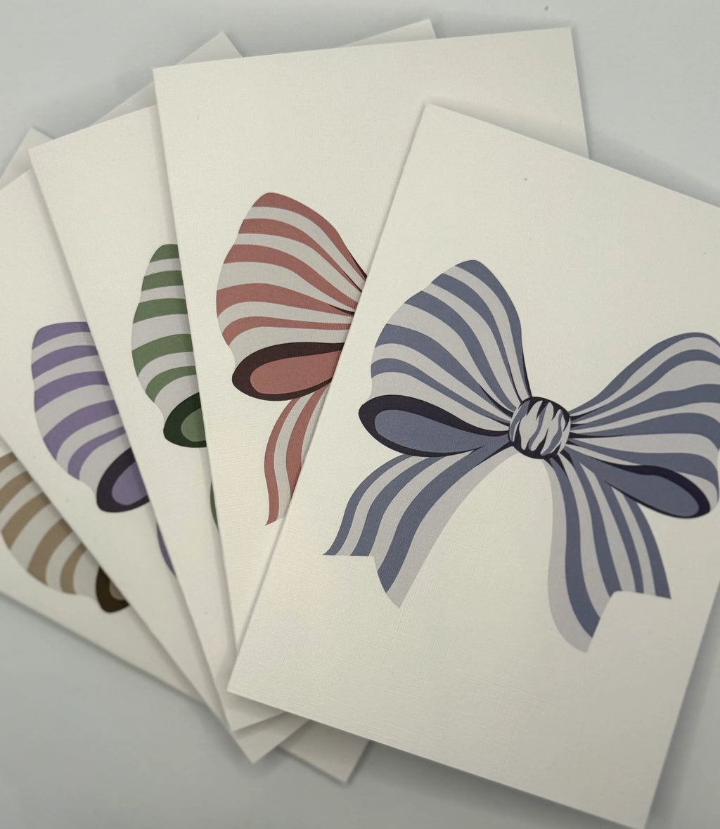 Elegant Bow Card