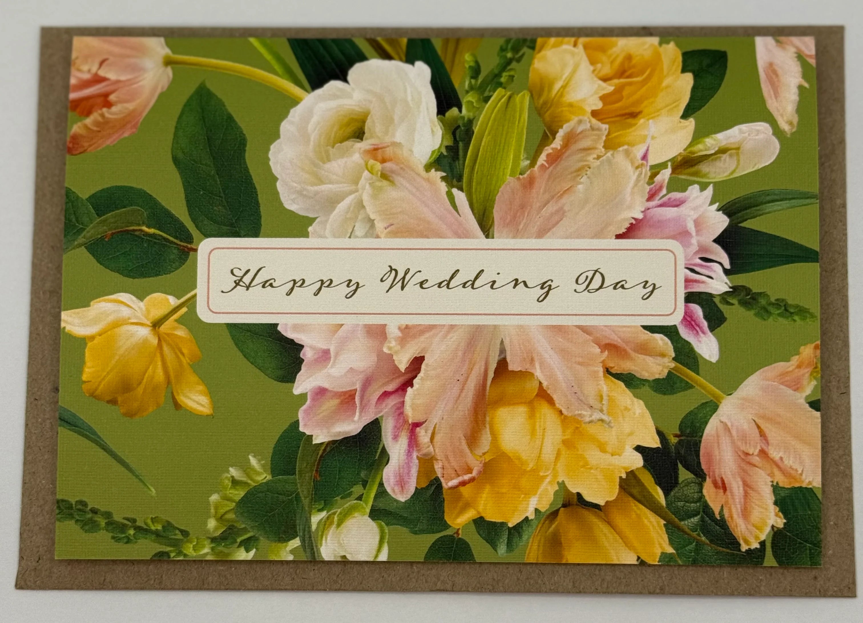 Wedding Floral Spray Green