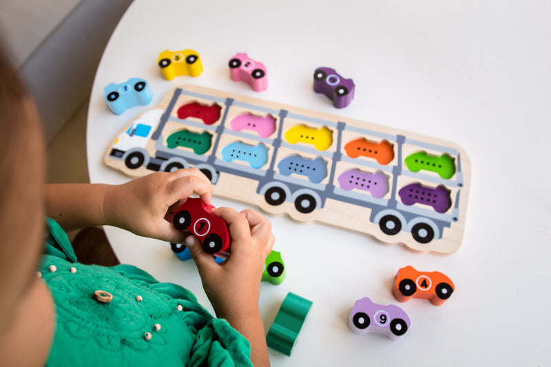1-10 Car Puzzle