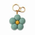 Felt Flower Keychain | Bag Charm - Vintage Petals