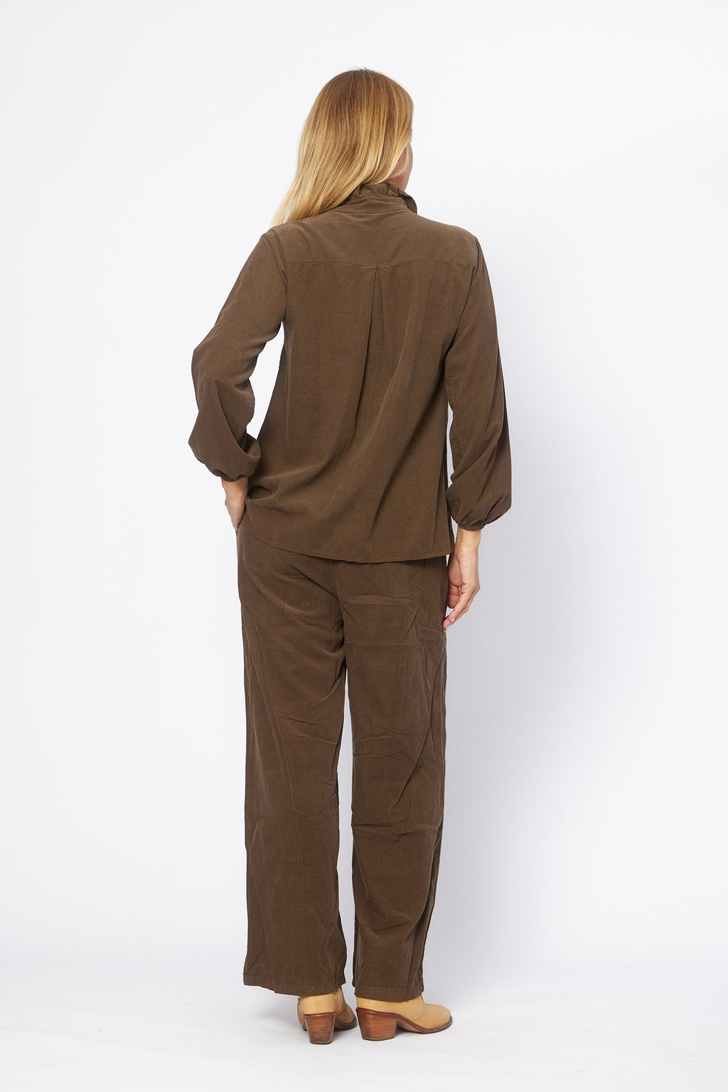 Cord Straight Leg Pants | Moro
