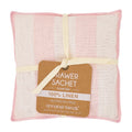 Linen Drawer Sachet | Pink Stripe