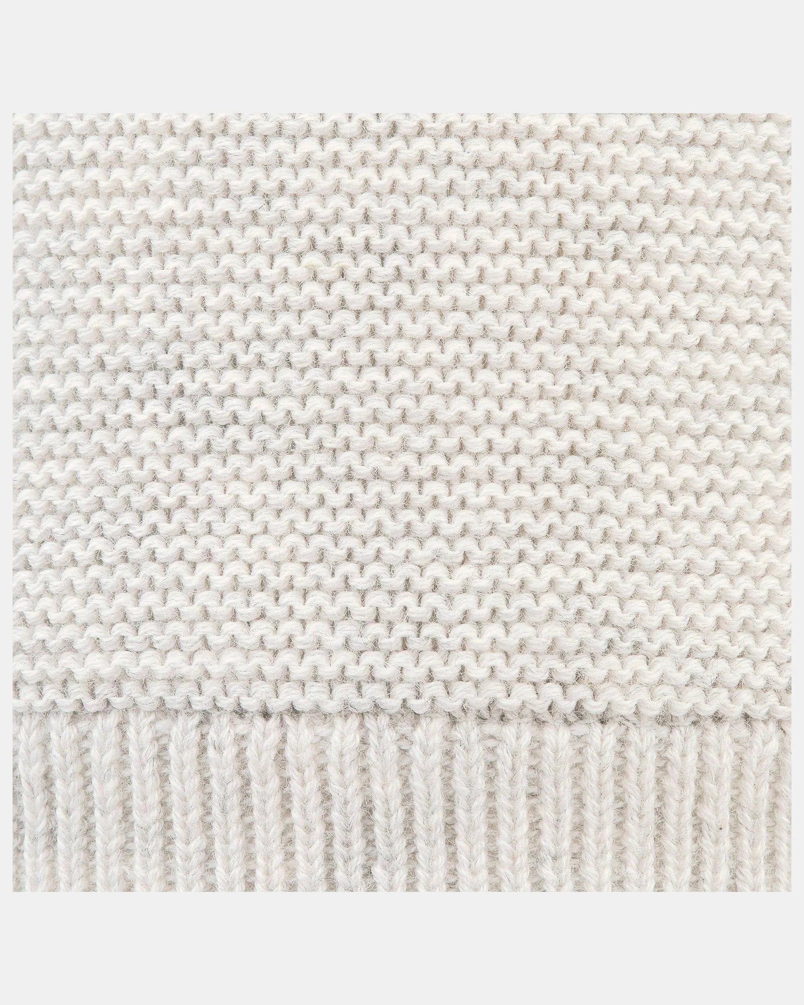 Organic Beanie Love - Pebble