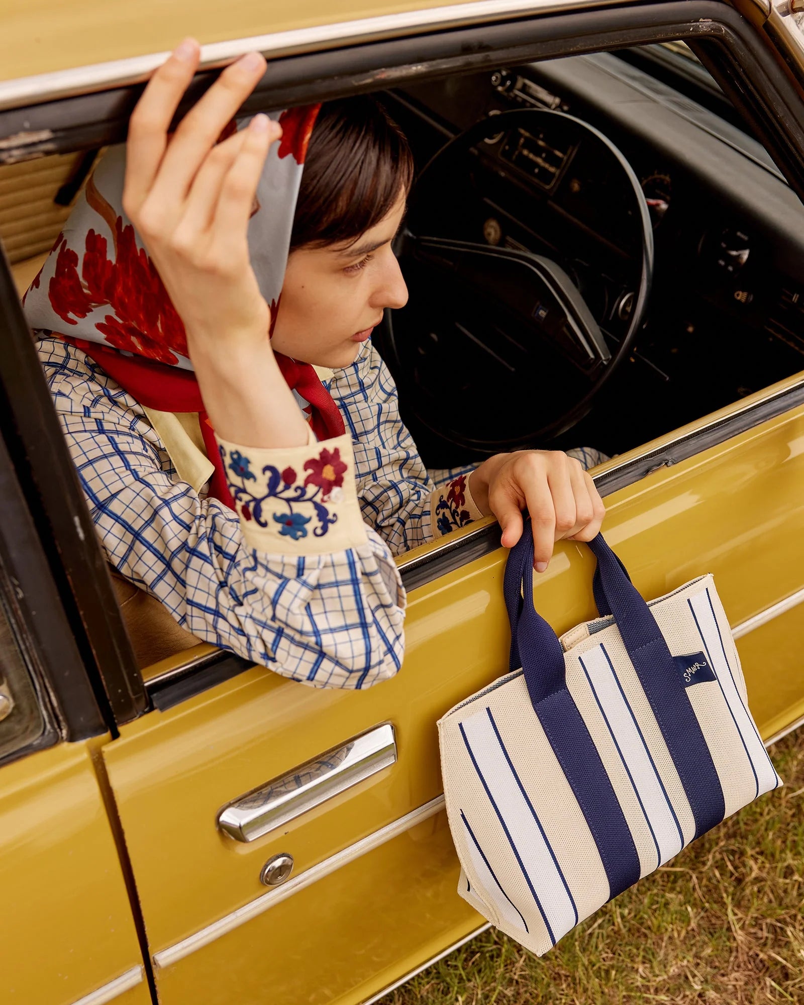 SMWR. Knitted Handbag | Meadow