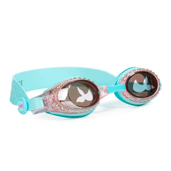 Mermaid Blue Sushi Swim Goggles