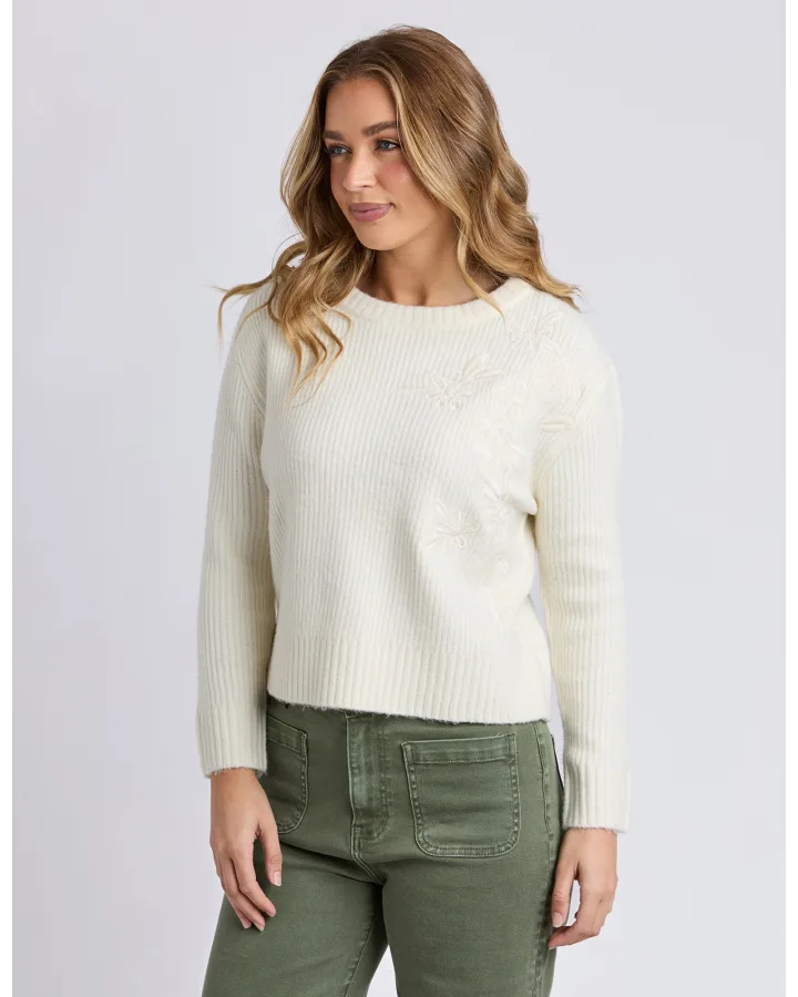 Marla Floral Knit