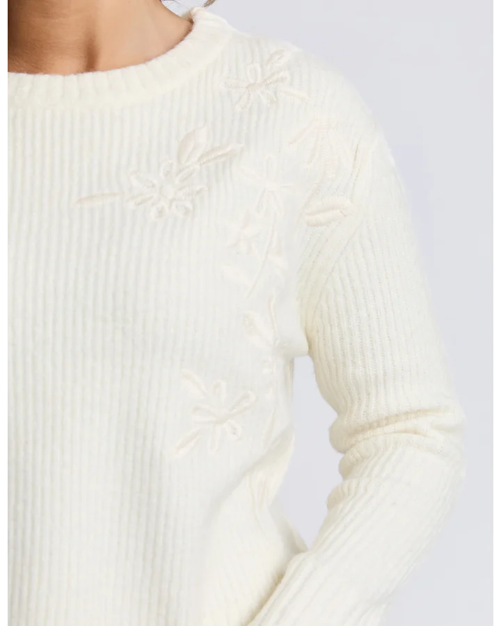 Marla Floral Knit