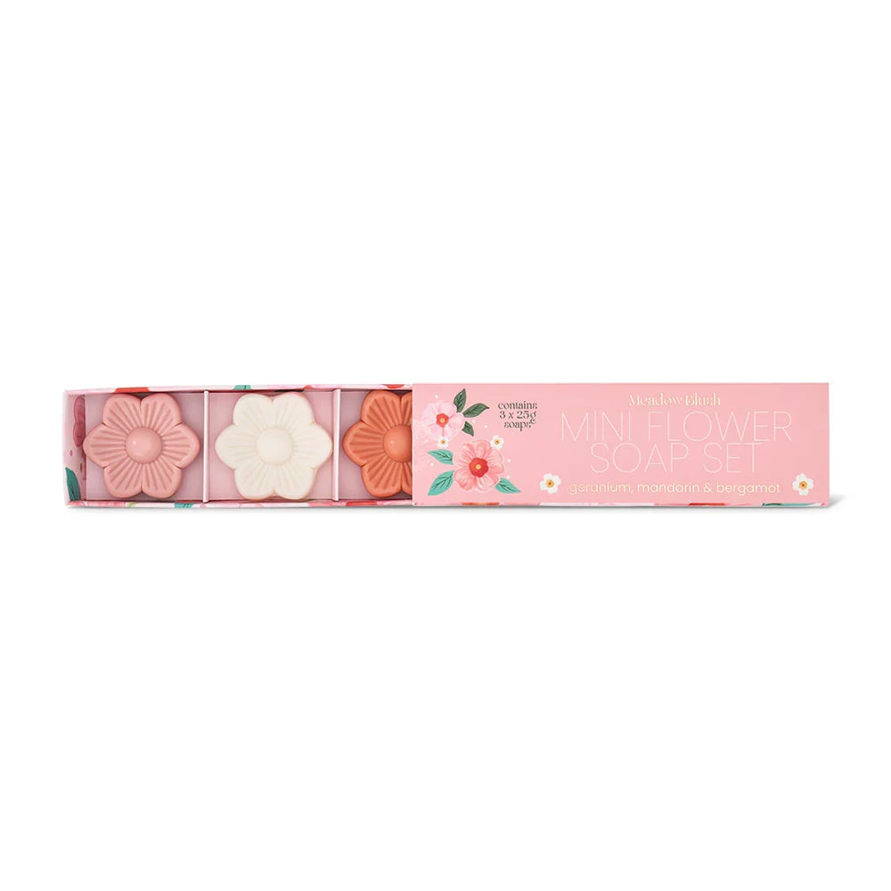 Mino Flower Soap Set