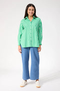Monterosa Stripe Shirt - Green