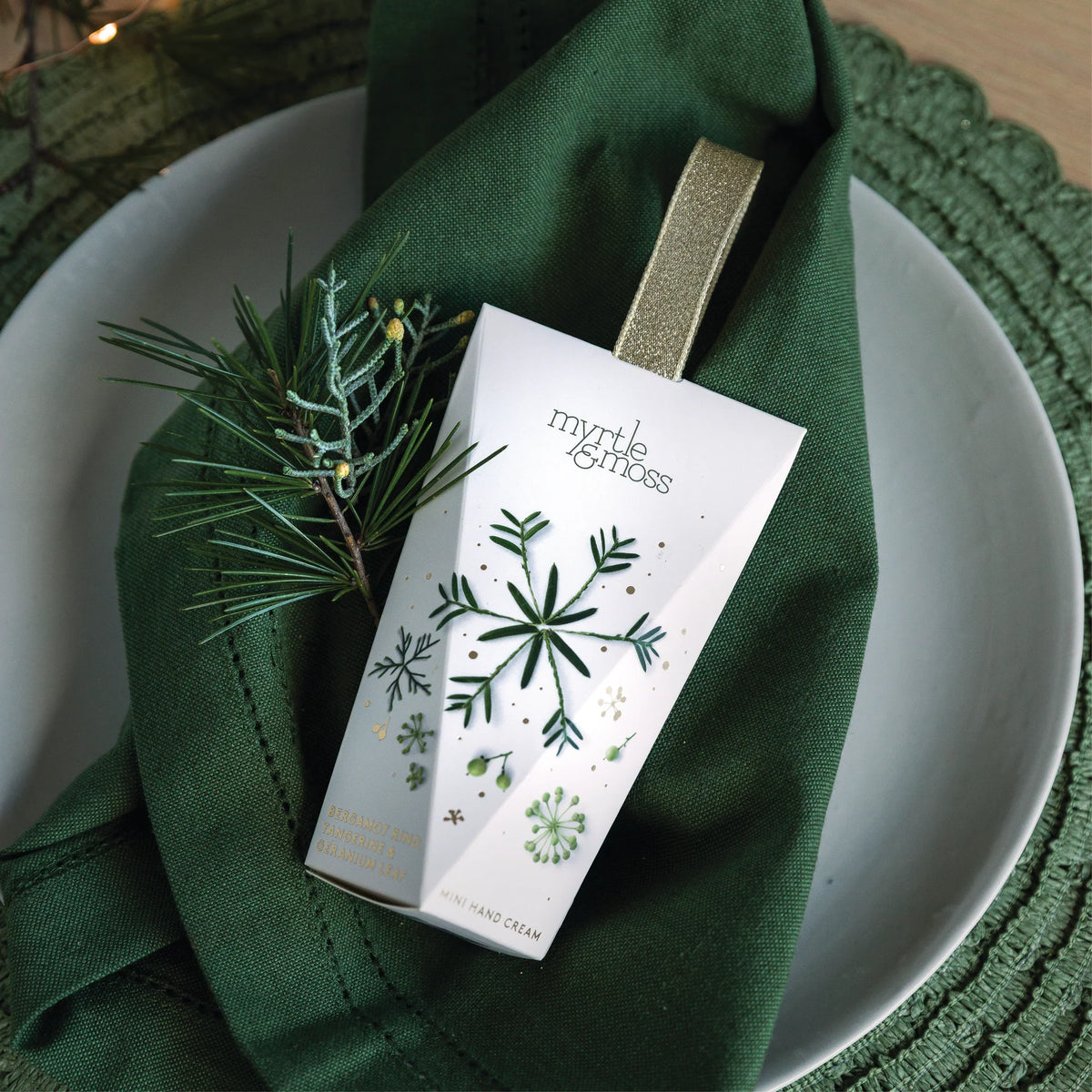 Bergamot, Tangerine & Geranium Leaf | Christmas Ornament Hand Cream