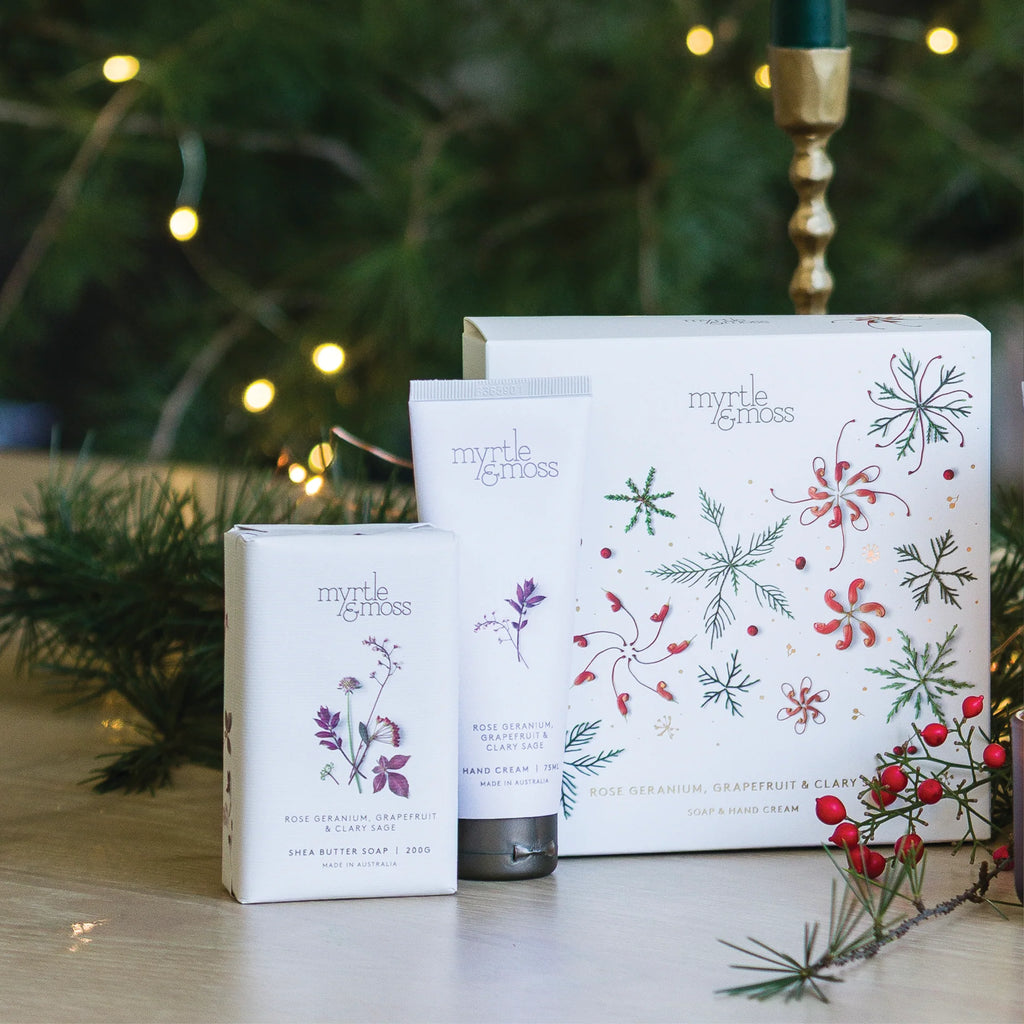 Rose Geranium Grapefruit & Clary Sage | Christmas Duet