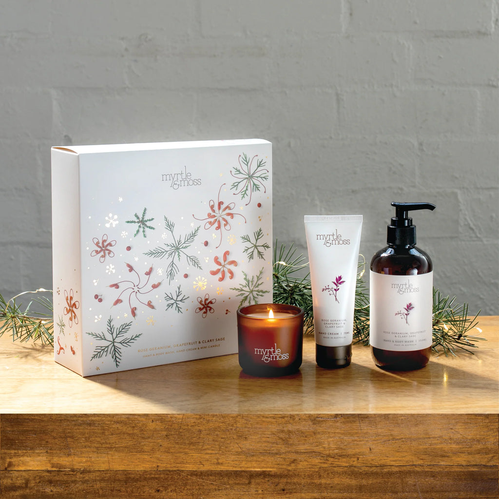 Rose Geranium Grapefruit & Clary Sage | Christmas Trio