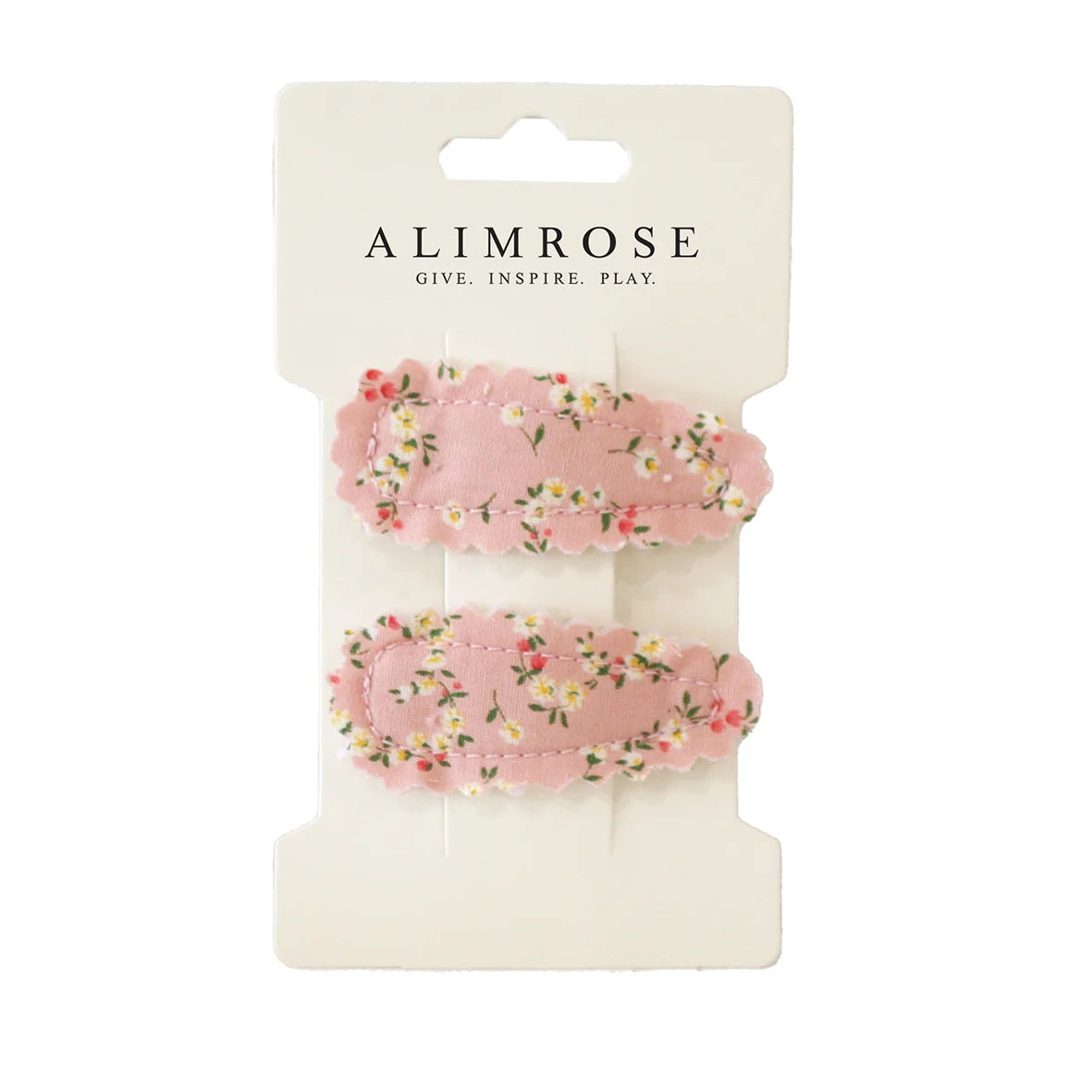 Hair Clip Set Posy Heart