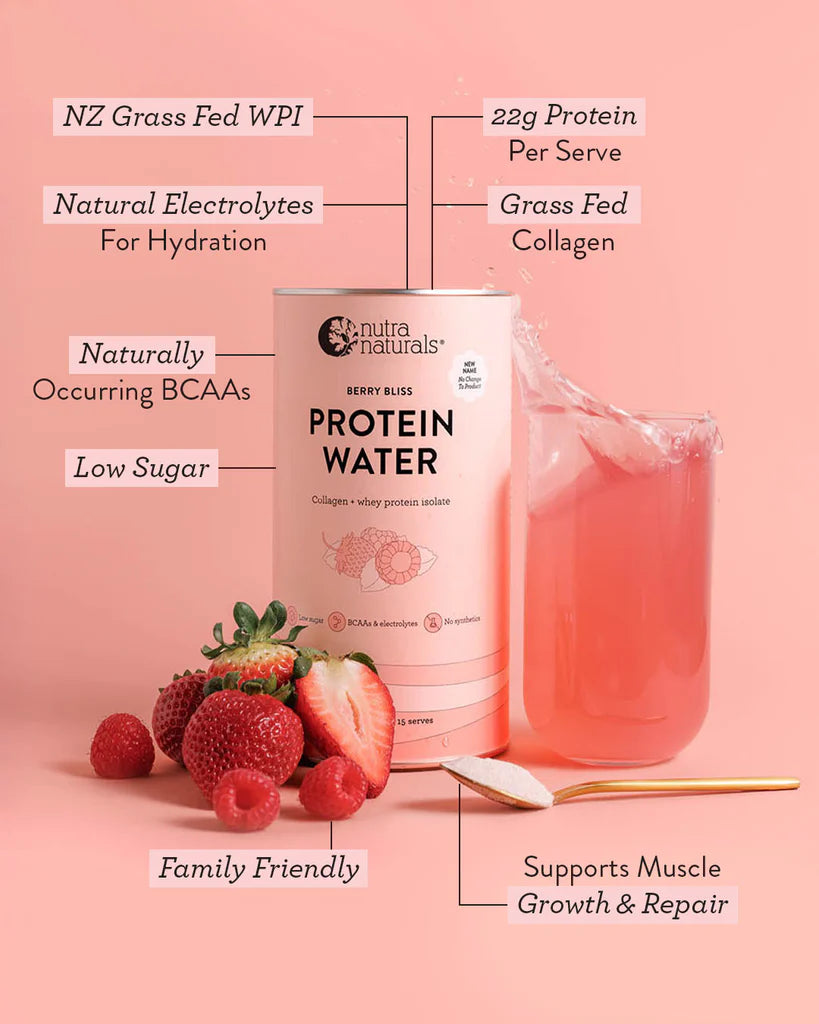 Nutra Natural Protein Water - Berry Bliss