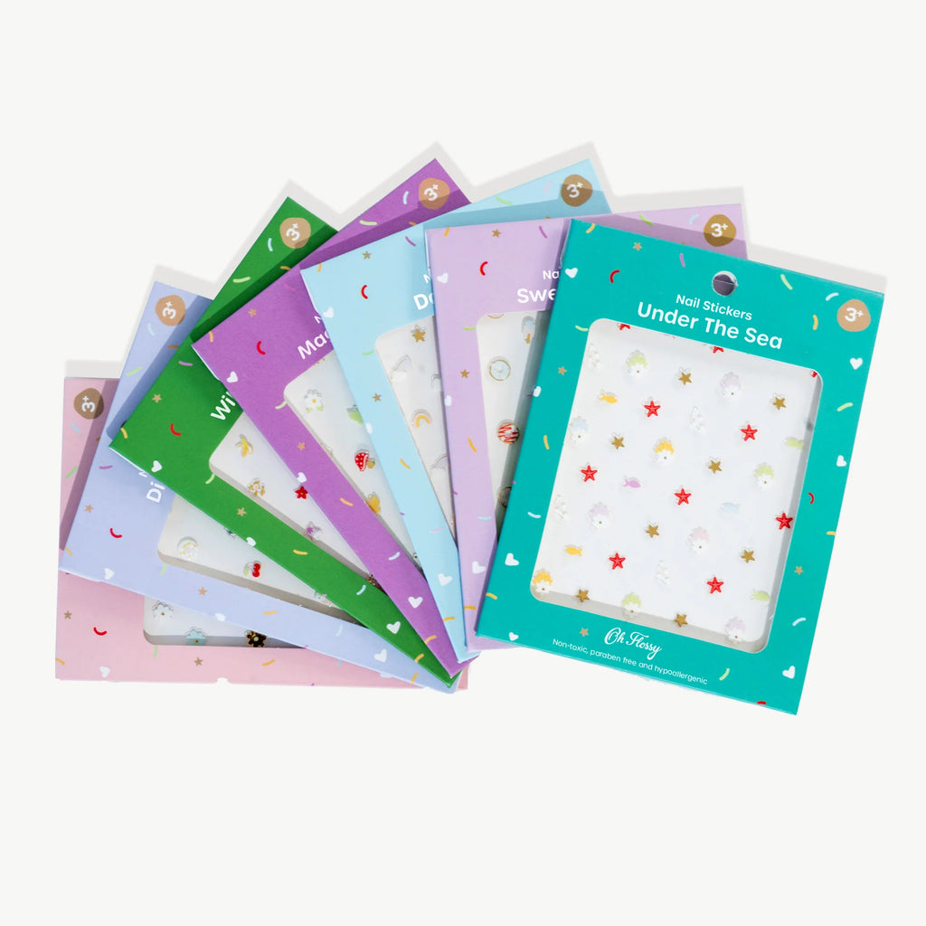 Oh Flossy Nail Stickers