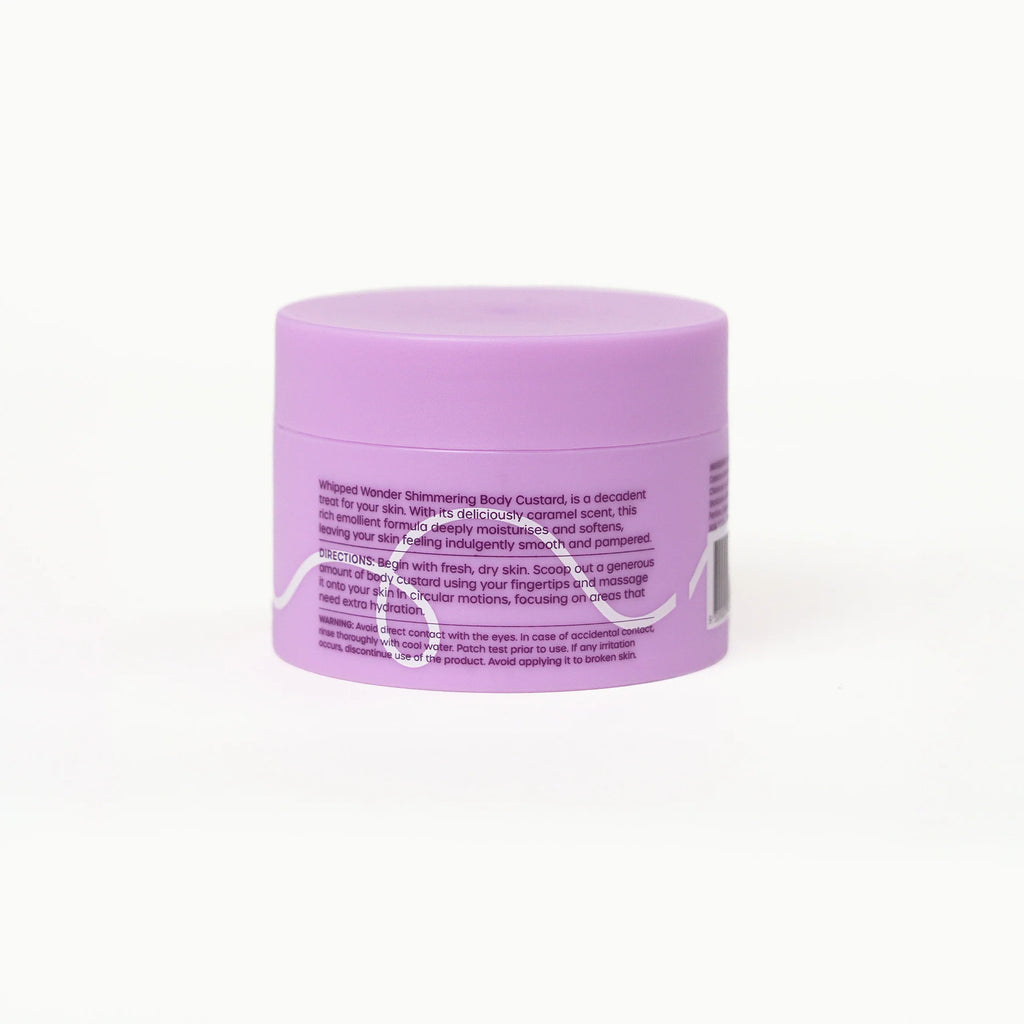 Oh Flossy Skincare Whipped Wonder | Shimmering Body Custard