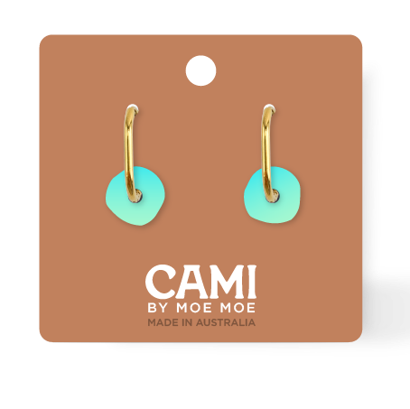 CAMI : Ombre Circle Teal/Aqua
